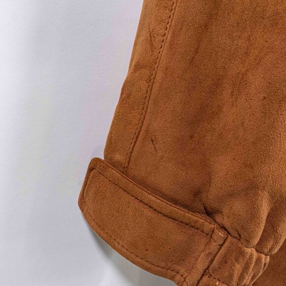 Loro Piana Deerskin Suede Leather Jacket Coat Made in Italy - Picture 10 of 16